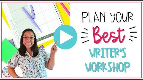 How to plan your BEST Writer