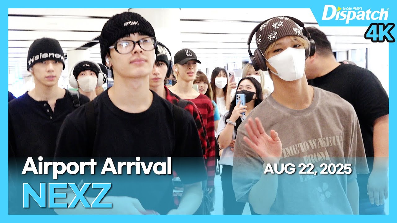 넥스지, “잔망미 넘치는 입국길, 귀여워도 너무 귀여워😽💓” l NEXZ, “Even the way they walk is adorable” [공항]