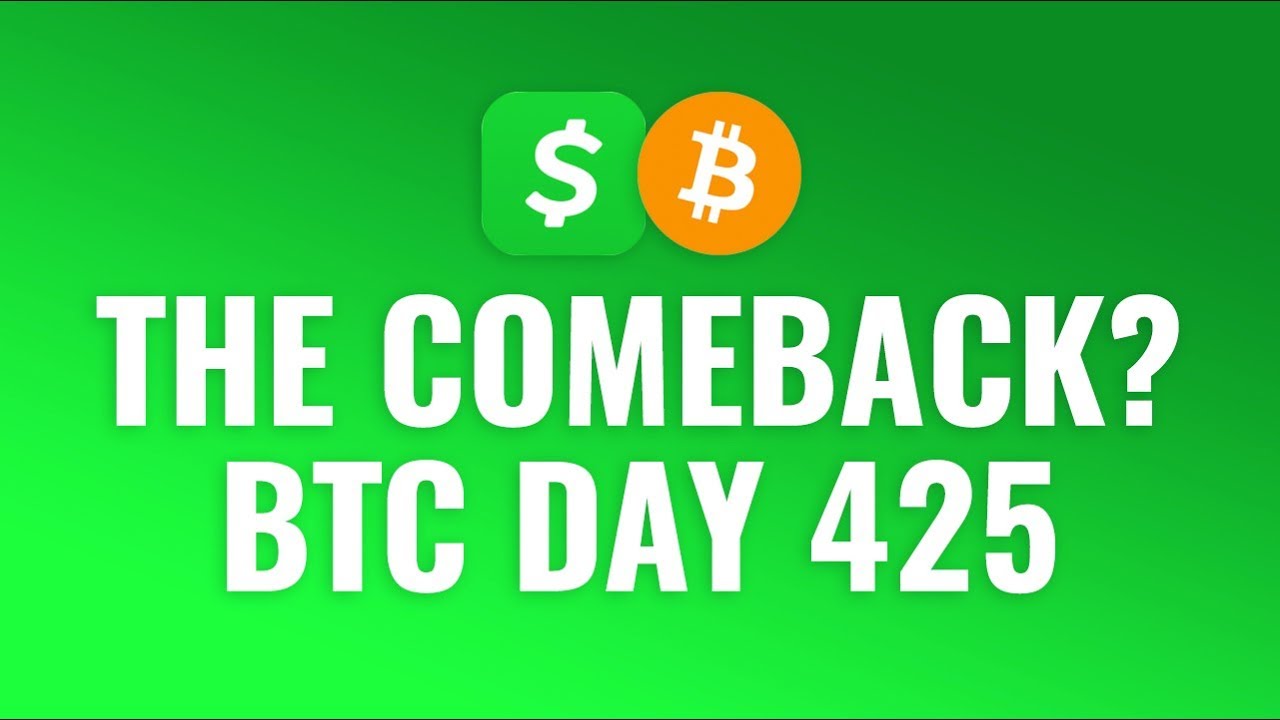 Investing $1 Bitcoin Every Day with Cash App - DAY 425