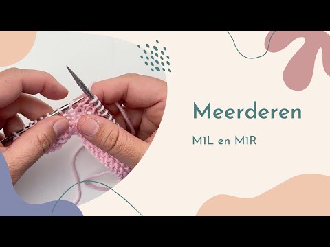 Increase | M1L and M1R knit | Make 1 Left and Make 1 Right