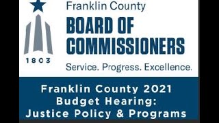 Budget Hearings – November 18, 2020