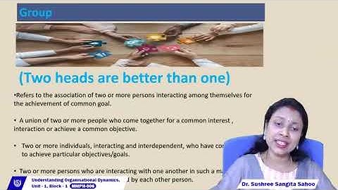 2. Understanding Group Dynamics - Organizational Dynamics MMPH - 006