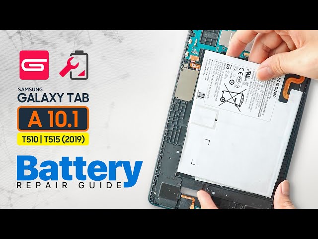 Samsung Galaxy Tab A 10.1 2019 T510 T515 Battery Replacement