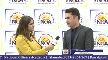 Bilour khan (PAAS) | CSS 2021 | National Officers Academy