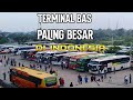 TERMINAL PULO GEBANG KOTA JAKARTA RIVIEW DARI LUAR SAMPE DALAM jadi ingat bandar tasik  MALAYSIA