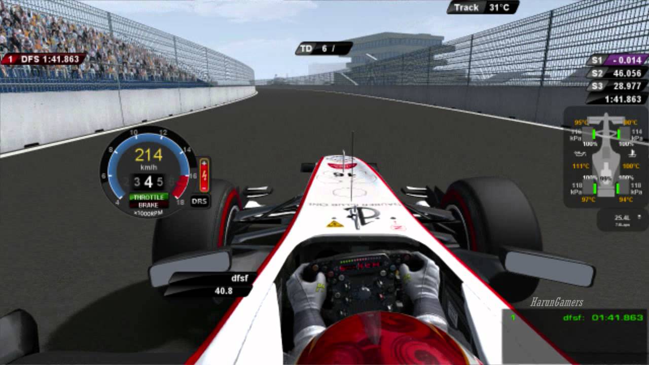 rFactor - F1 RFT 2011 Sauber - Europe - Hot Lap