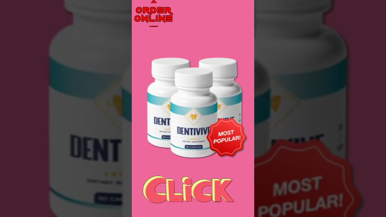 100% Guaranteed for teeth, Dentivive  You can now support the health of your teeth with natural