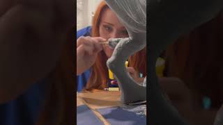 Smoothing 3D Prints with Liquitex Modeling Paste! No Fumes, No Fuss! #3dprinting