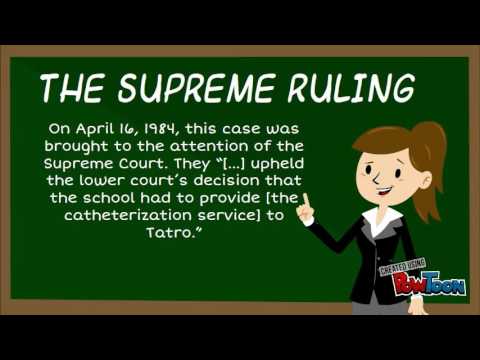 irving independent school district v tatro 1985 youtube united independent school district