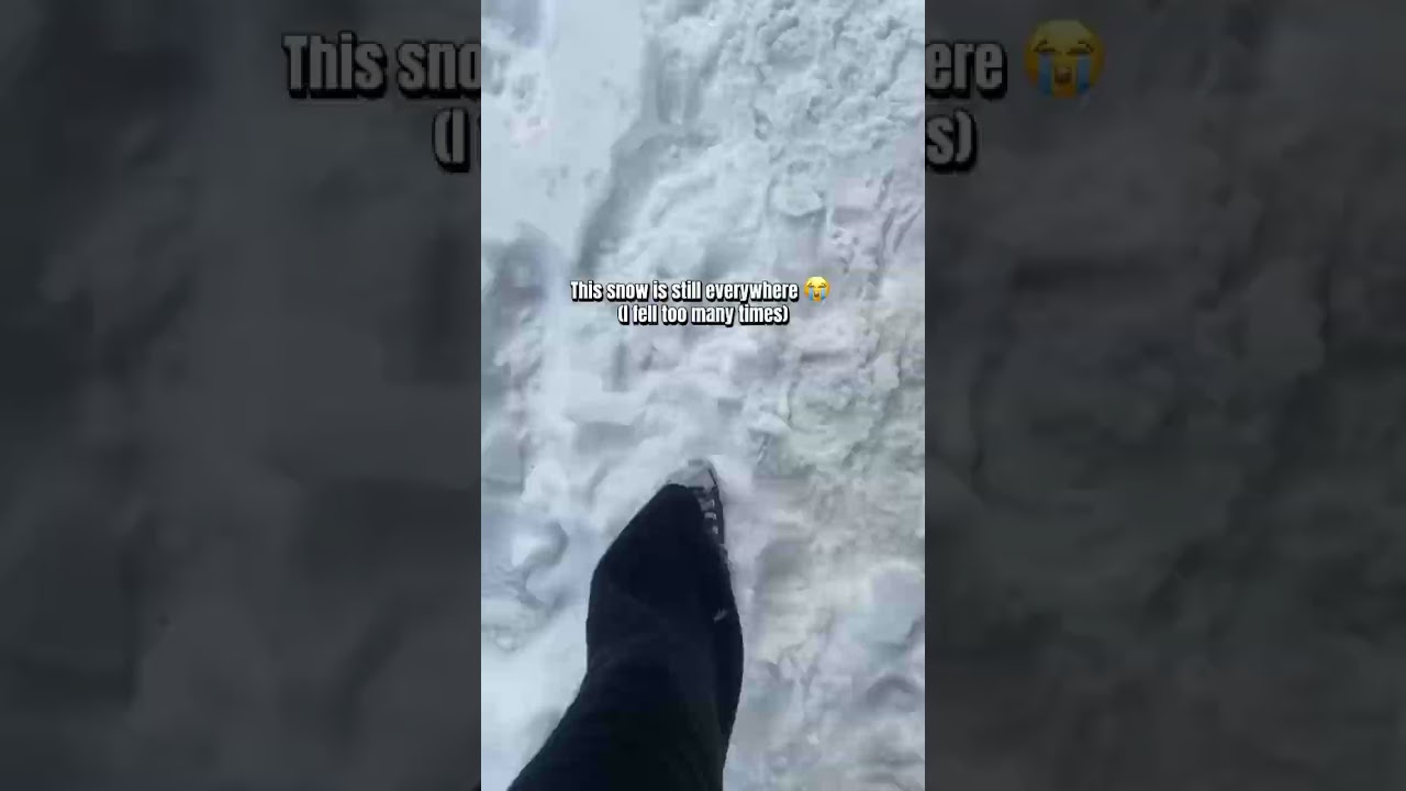 Why’s the snow still here man ❄️ 