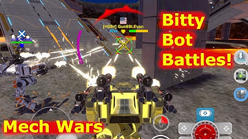 Mech Wars - Bitty Bots Battle!!