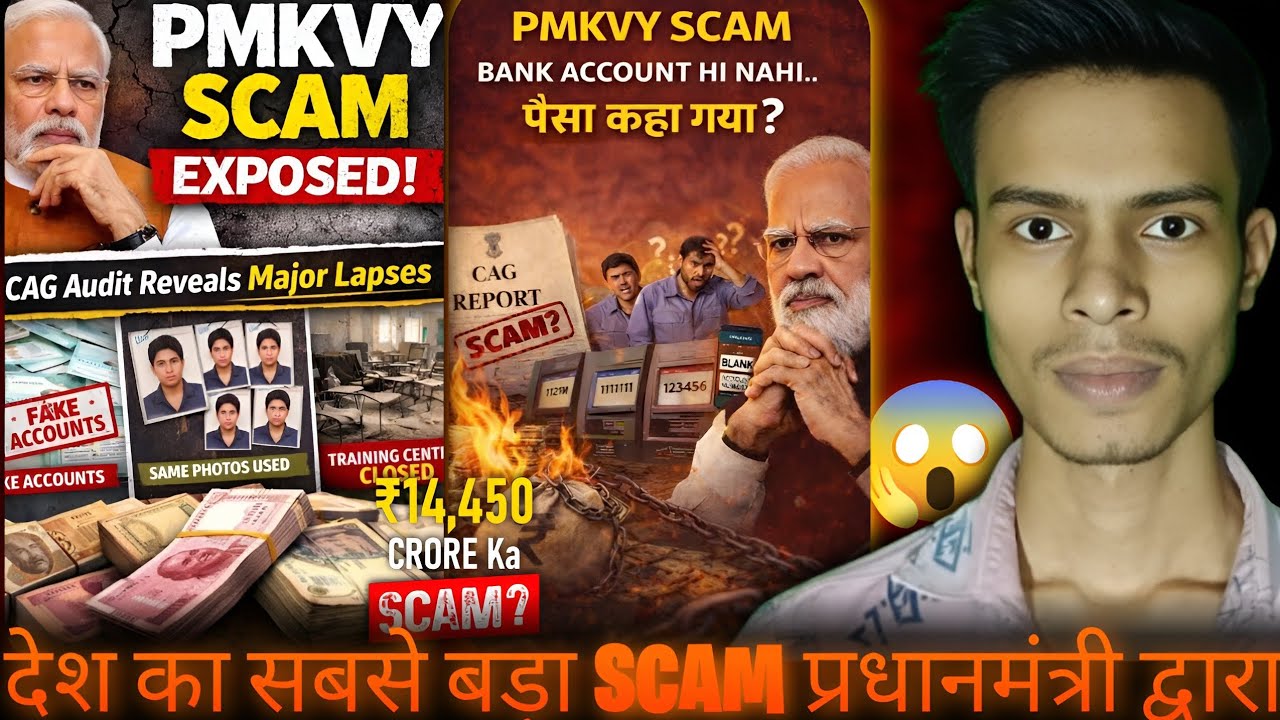 Modi Ji Ka 14,500 Crore Scam 😨 | PMKVY Biggest Scam Of India |