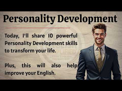Personality development: 10 Powerful Skills to Transform Your Life || Improve Your English ✅ || ESL