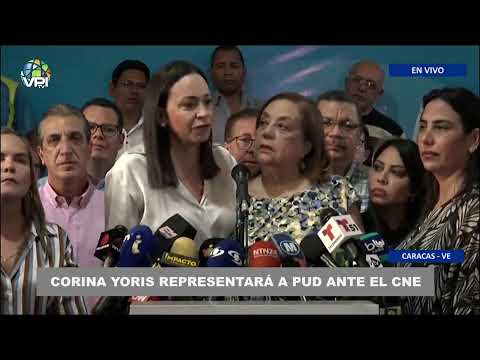 María Corina Machado se pronuncia sobre su inscripción ante Consejo Nacional Electoral - En Vivo