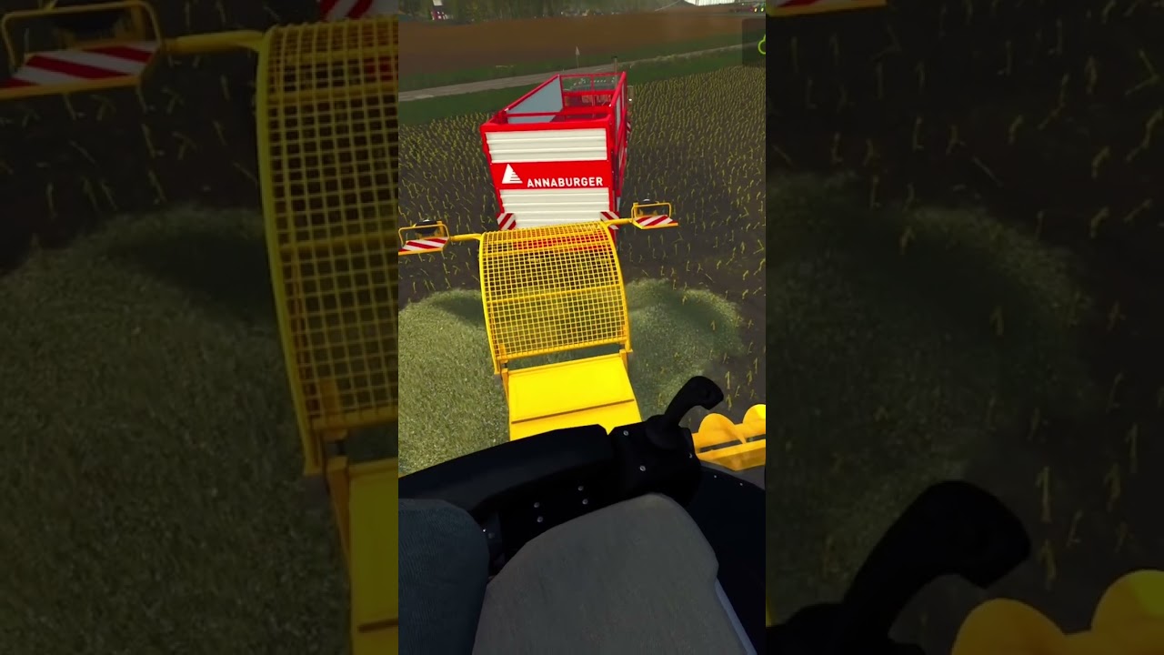 Picking up silage in farming simulator 25
