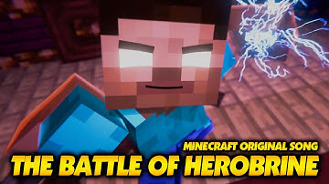 THE BATTLE OF HEROBRINE - Herobrine vs Steve Animation (Minecraft Original Song) #herobrine