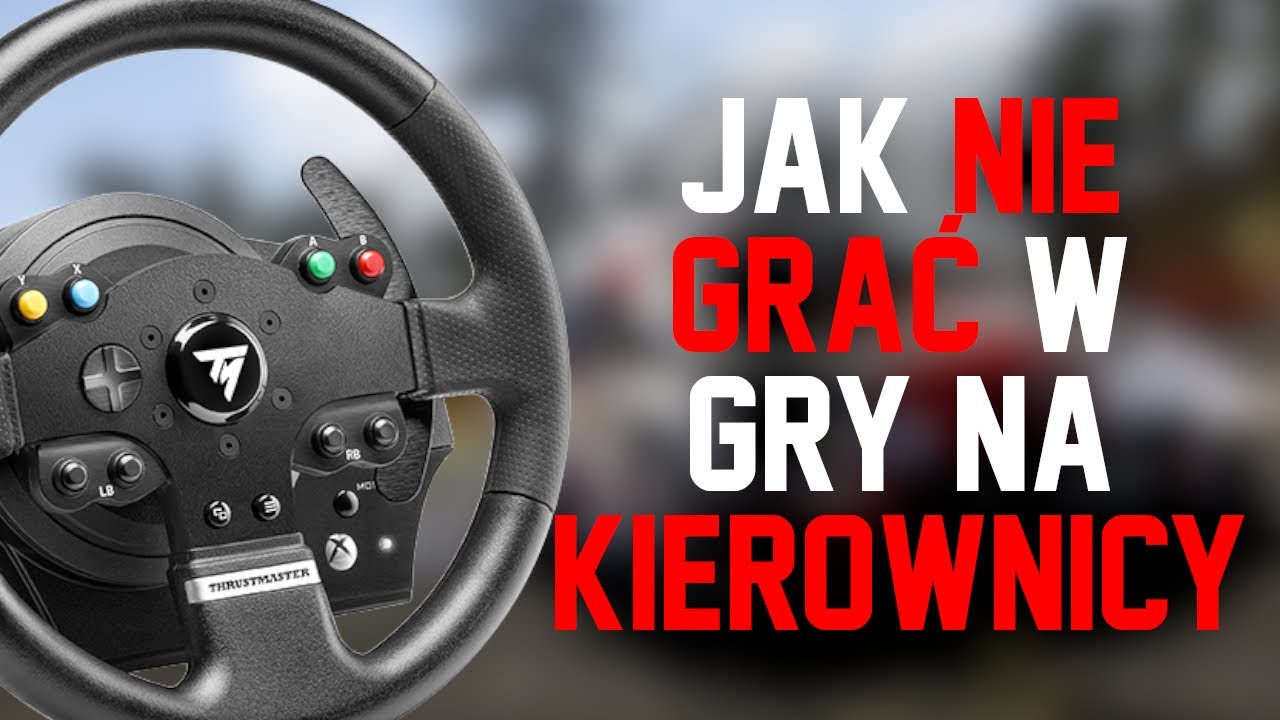 Jak NIE GRAĆ w gry na KIEROWNICY - reakcja na film