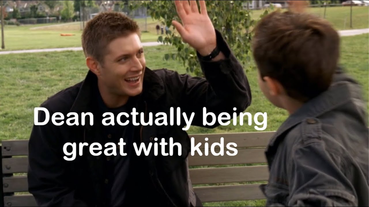 Dean actually being great with kids | Supernatural