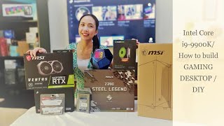 Intel Core i9-9900K/How to build GAMING DESKTOP /DIY