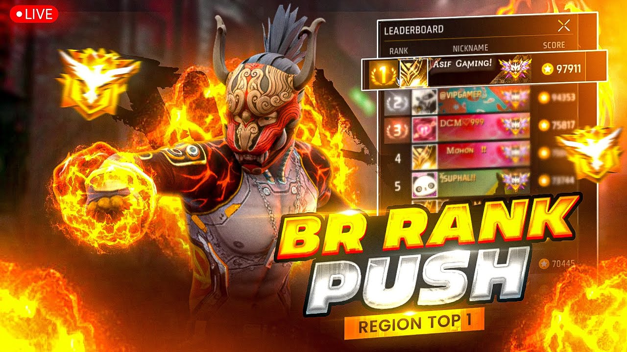 New Season Br Rank Push To Grandmaster Top 1 🤩 In V Badge & Hackers ...
