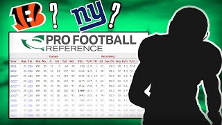 NFL GUESS WHO from the Pro Football Reference Page