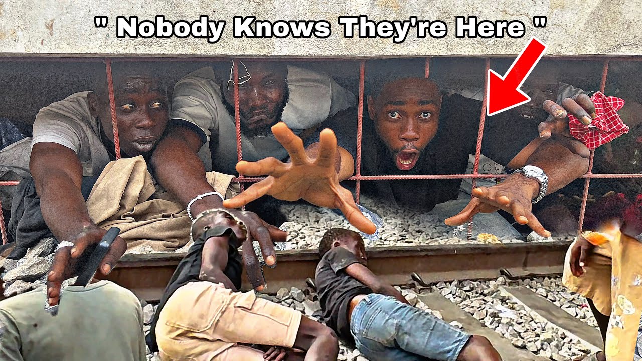 Surviving Lagos Under The Bridge For 24 Hours - Nobody Knows They Are Here 😱 