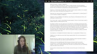 Neoplatonism: A Study of Plotinus. Ennead 1, Tractate 4 (Part 1)