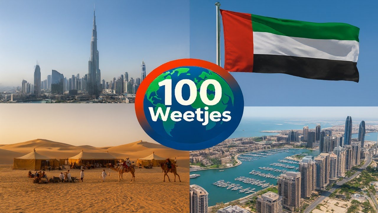 100 verbazingwekkende weetjes over DUBAI EN VAE 🇦🇪🌍 | 100 Weetjes