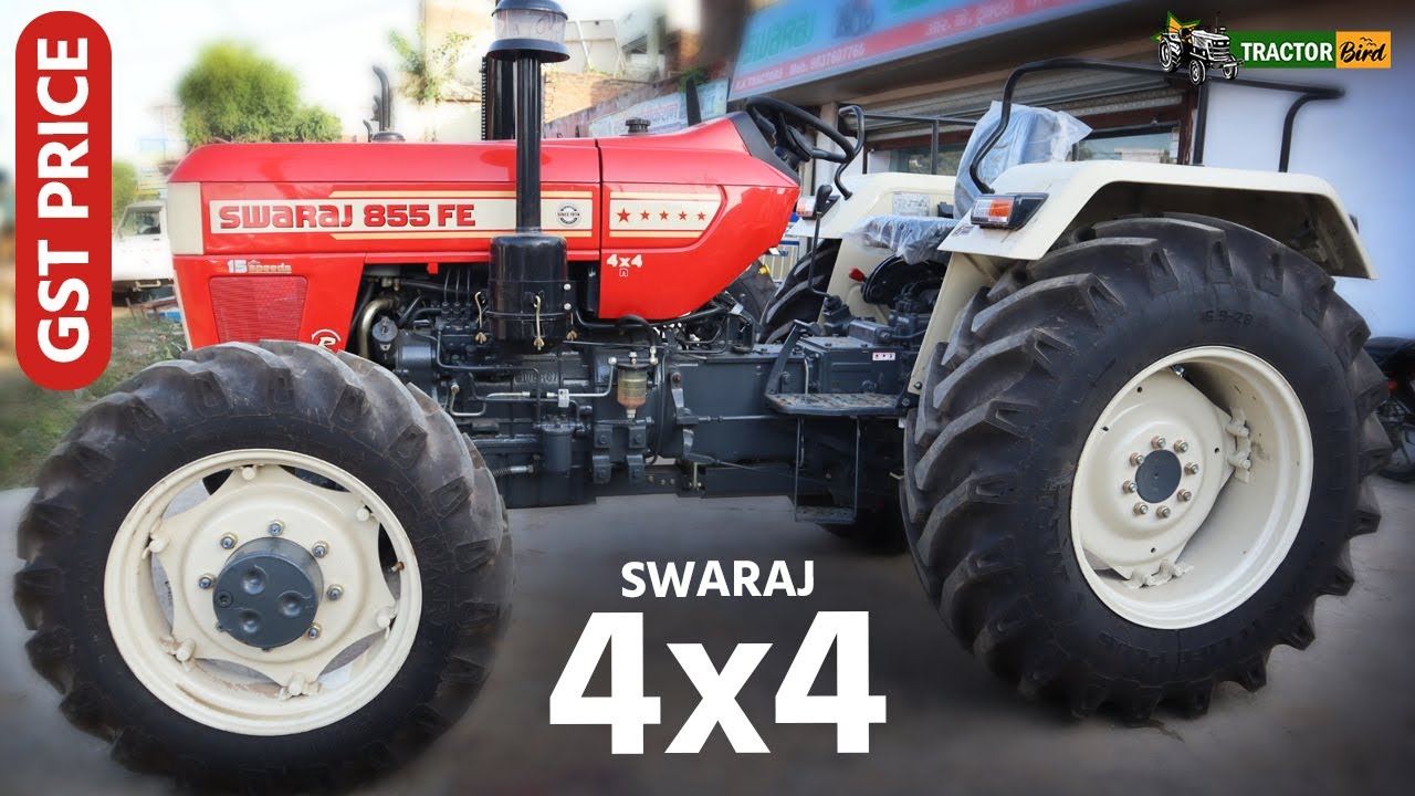 Swaraj 855 4x4 ki पूरी जानकारी, नई GST On-Road कीमत के साथ! ✅🚜