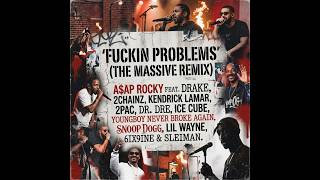 A$Ap Rocky, Kendrick Lamar - F***in Problems (Remix W 2Pac,Snoop Dogg,Youngboy,6ix9ine & More)Mashup