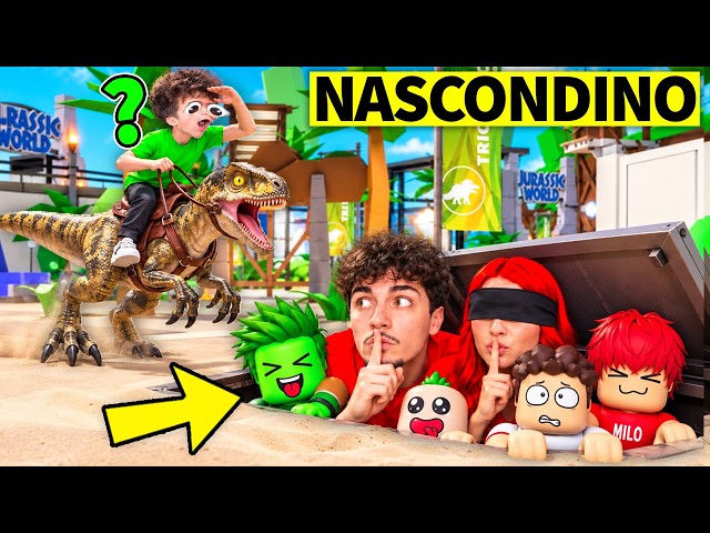 NASCONDINO ESTREMO NEL PARCO DEI DINOSAURI CON LE NOSTRE FAMIGLIE.. (Brookhaven)