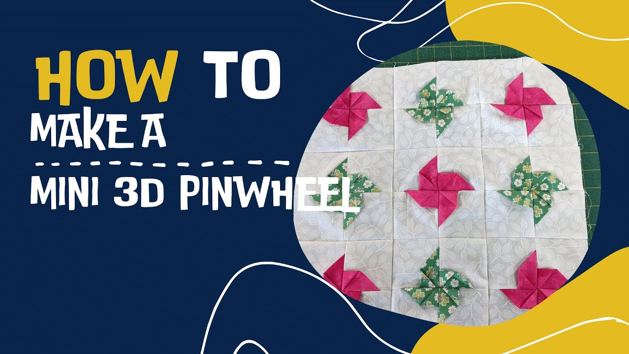How to Make a Mini 3D Pinwheel