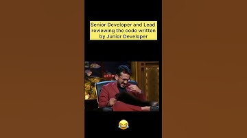 😂 Junior developer