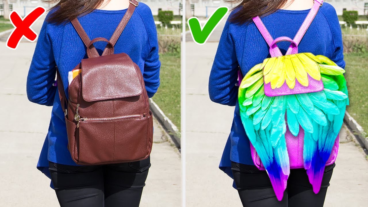27 IDEAS DE BOLSOS Y ROPA DIY PARA HACER EN 5 MINUTOS YouTube