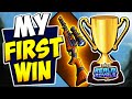 My FIRST WIN vs Pros | Competitive Realm Royale