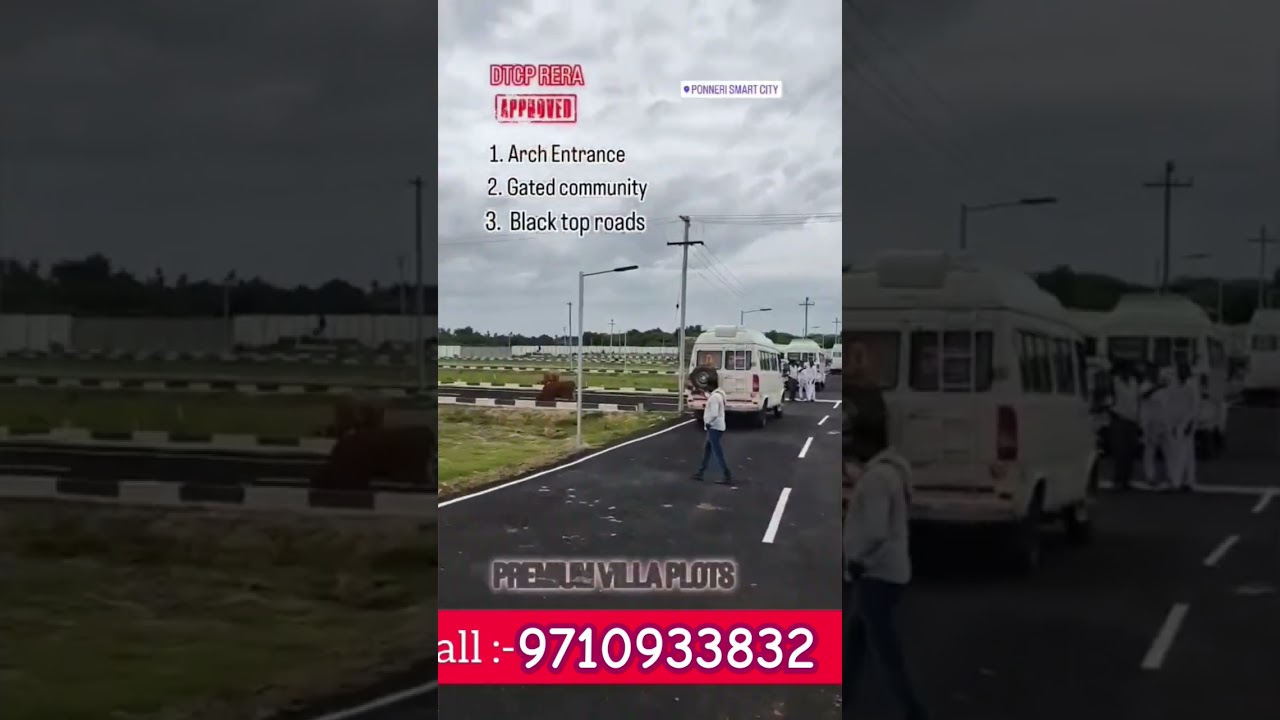 premium Villa plots in ponneri 