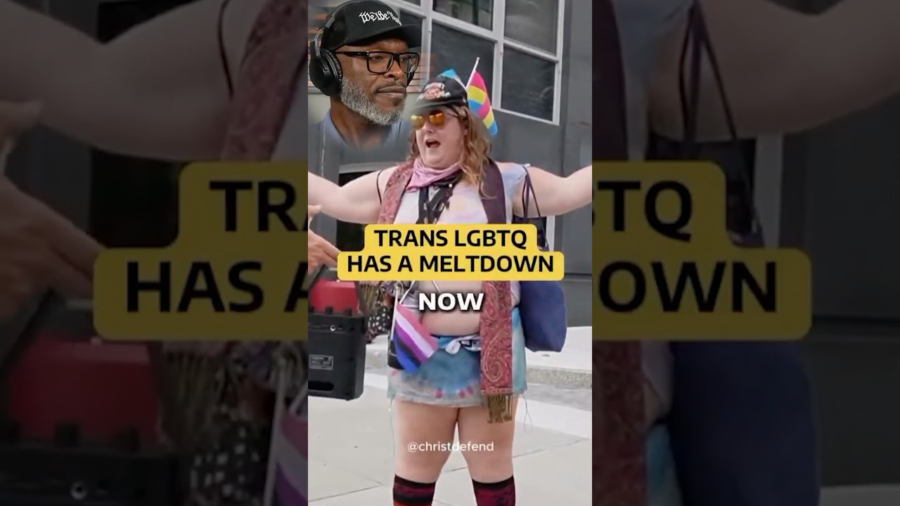 “Jesus Loves You” Sign Triggers Trans Meltdown