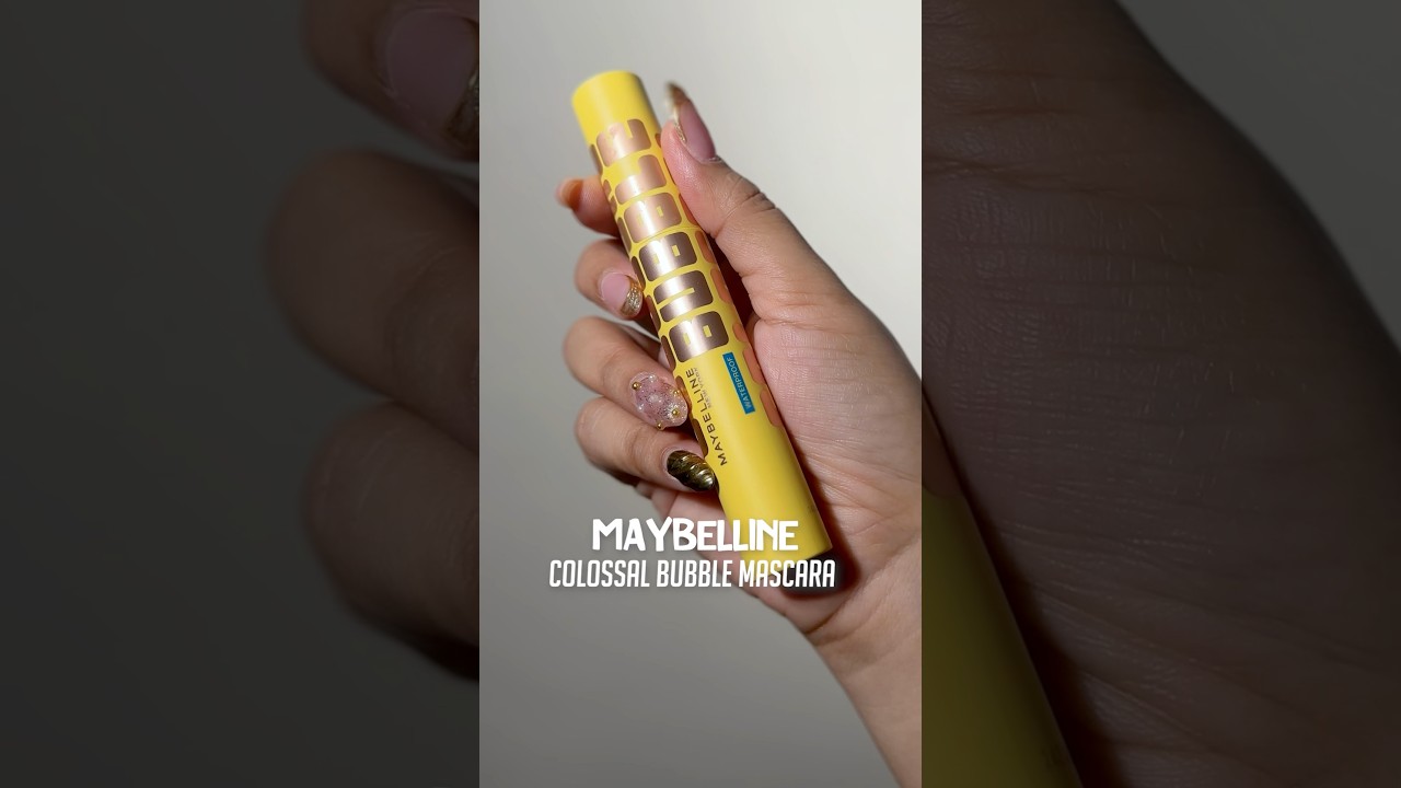 Maybelline Colossal Bubble Mascara Honest Review | Best Everyday Mascara in India