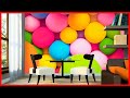 💗 Latest 5D Wallpaper For wall bedroom living room | WALLPAPER TEMBOK 3D TERBARU