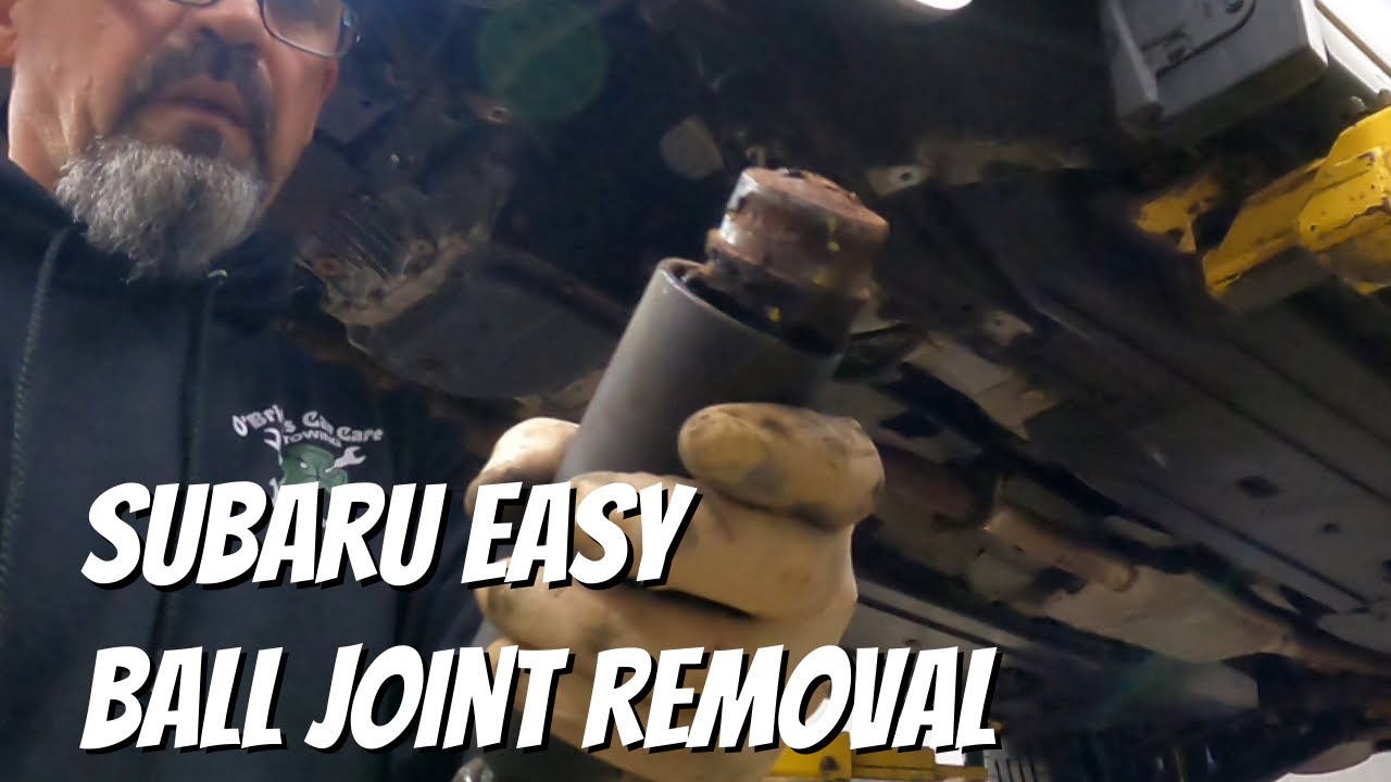 Subaru Forester CONTROL ARM and AXLE replacement YouTube