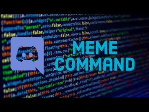 How to code a Discord.js Bot | Video 12 | Meme Command