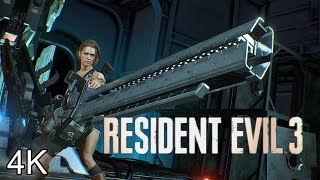 Resident Evil 3 - Game Ending and Boss Fights [4K]