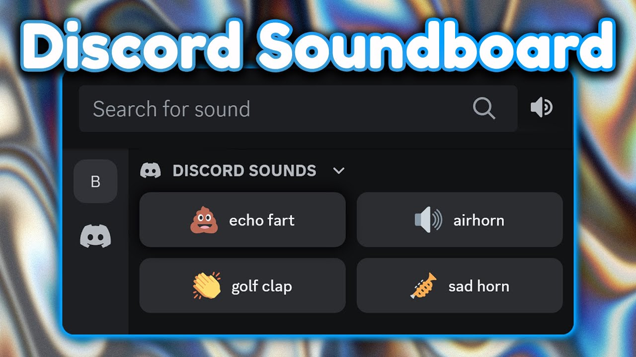 Sound Board is a collection of funny and annoying sound effects