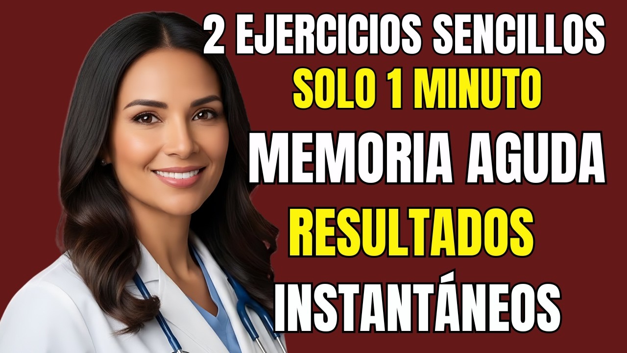 ¿Pierdes Memoria? Haz Esto 1 Minuto al Día (Funciona)
