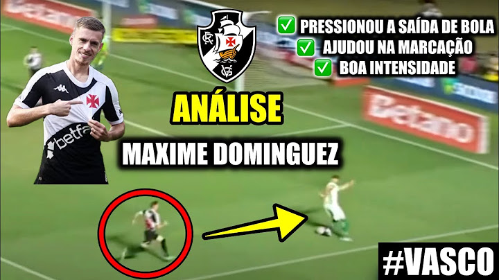 ANÁLISE: A ESTREIA DE MAXIME COMO TITULAR DO VASCO | O que o suíço traz de bom para o elenco ? 💢