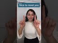 Greetings In American Sign Language ASL mp3