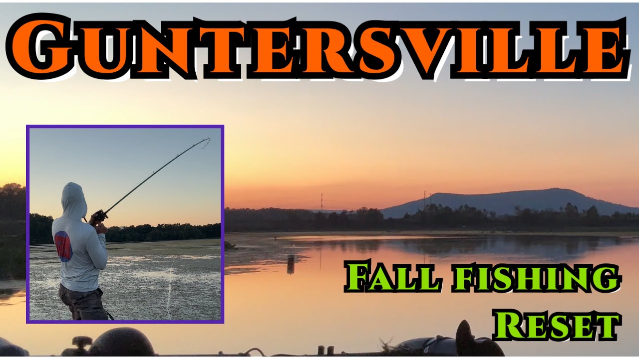 ОЗЕРО ГАНТЕРСВИЛЛ: Осенняя рыбалка на окуня на северной оконечности озера