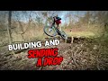 Building a mountain bike drop