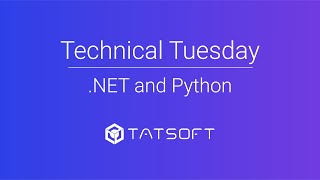 Celebrity Technical Tuesday: .NET and Python Wealth