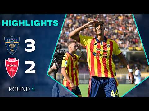 Lecce - Monza | 3-2 | Highlights | Serie A 2026-27 | lecce monza